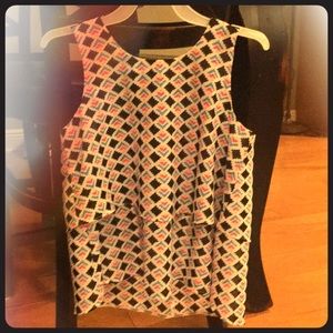 Girls cute top sz 10-12